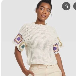 Universal Thread Crochet Sweater